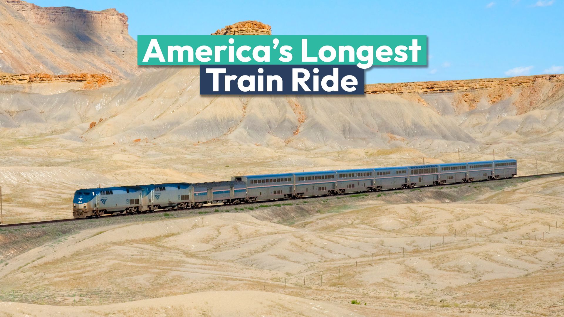 スキップルート66：アメリカで最も長い継続的な列車に乗るのはアムトラックのトップ旅行です