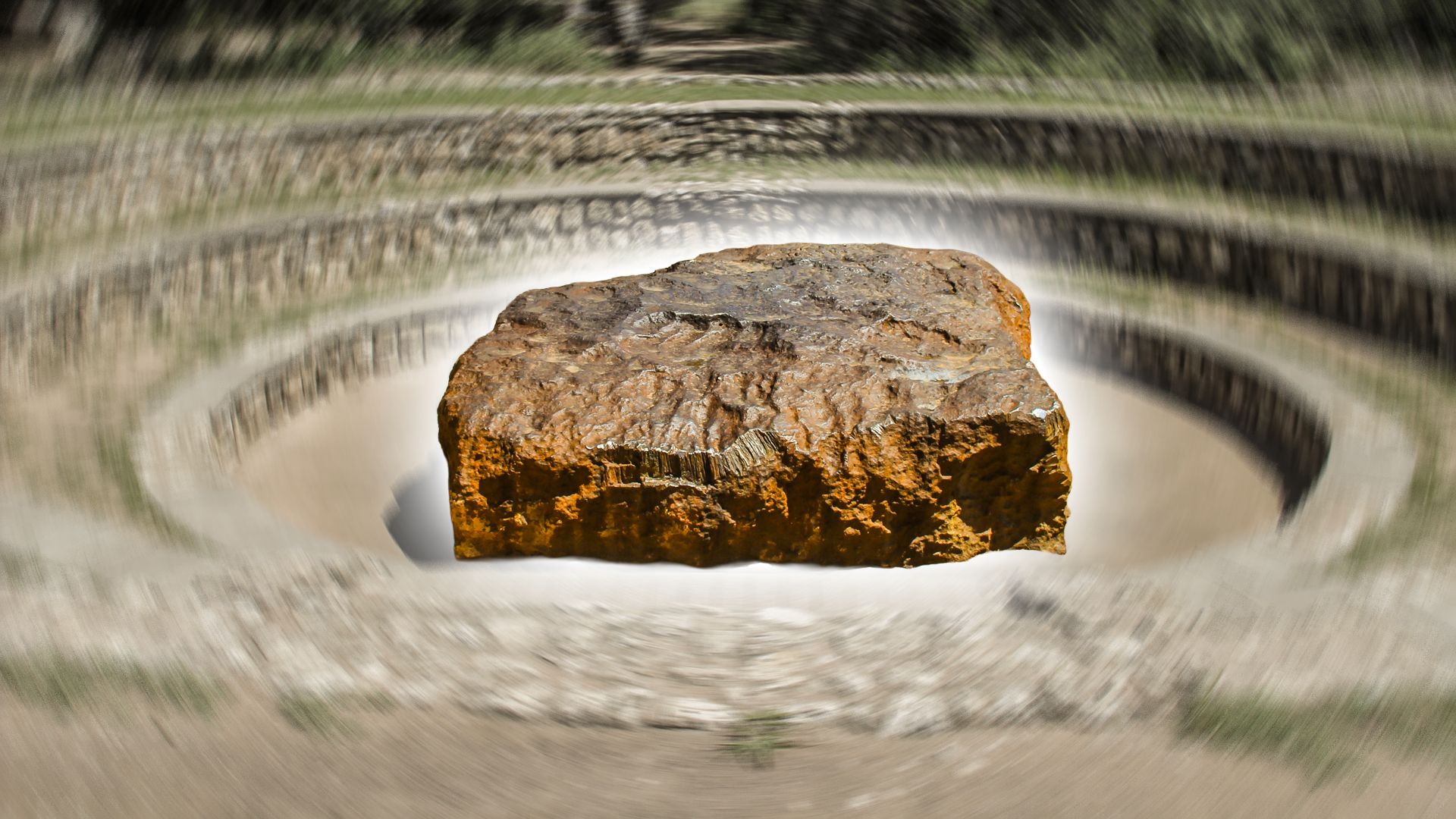 世界最大のmet石は奇妙な未解決の謎です。科学者は2つの理論を持っています