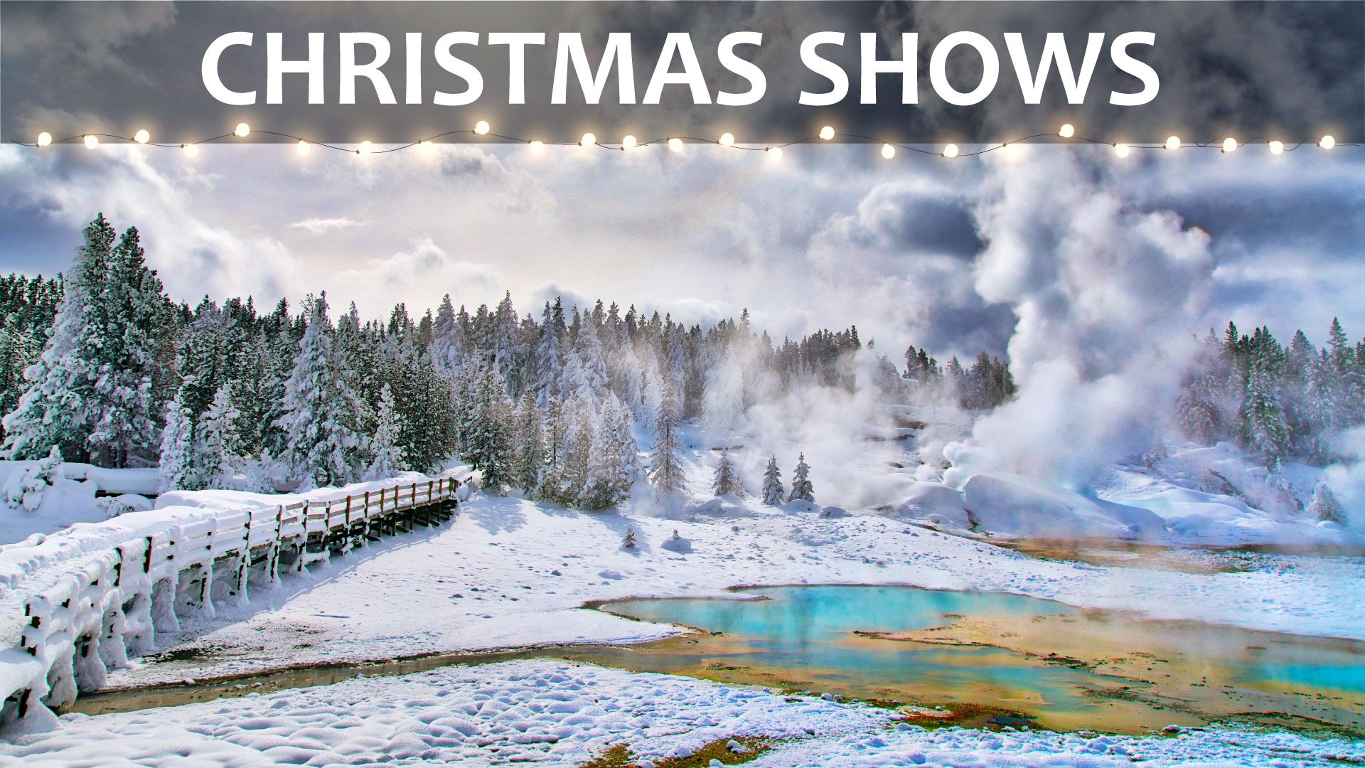 クリスマスにショーを開催した7つの国立公園