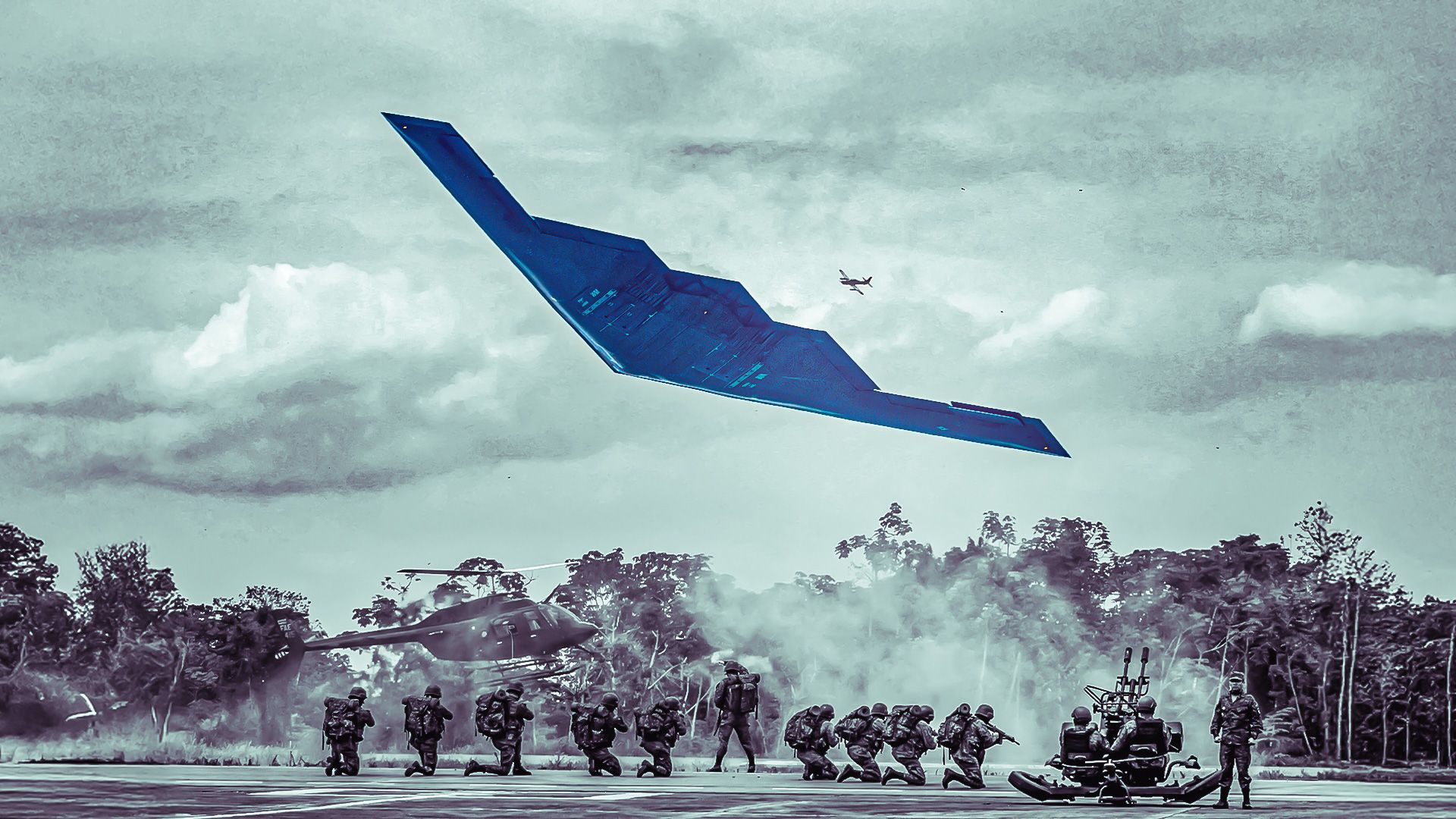 何枚のB-2スピリット爆撃機が建設されましたか？