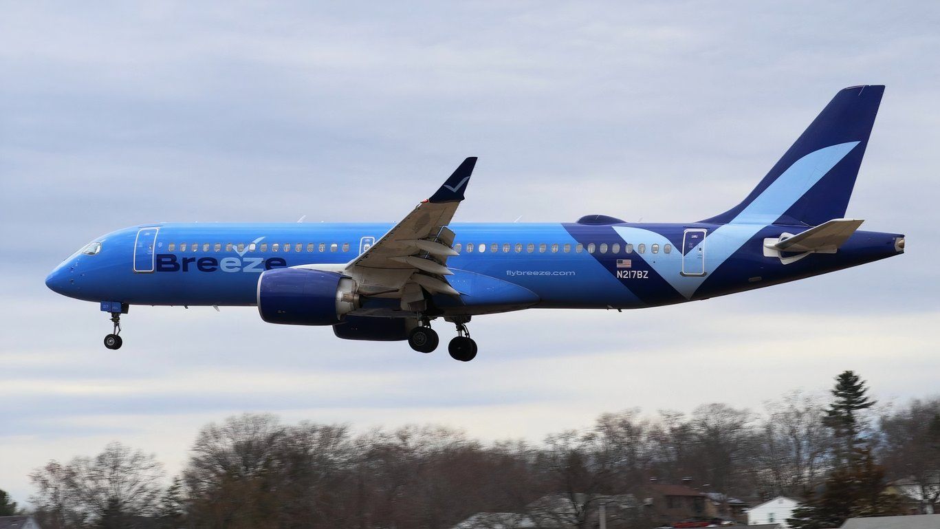 Breeze Airwaysは今月、これら3つの非サービスの前の空港へのフライトを開始します