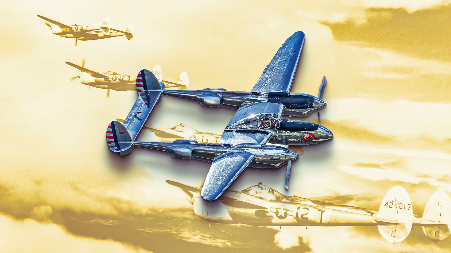 P-38の稲妻はいくつ構築されましたか？