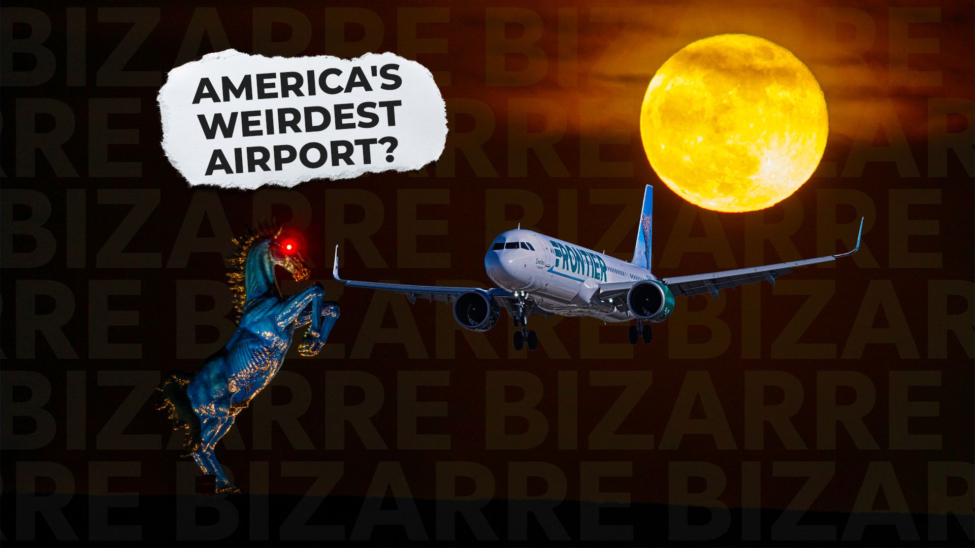 デンバー空港の奇妙な陰謀の中：壁画、トンネル、そして新世界秩序