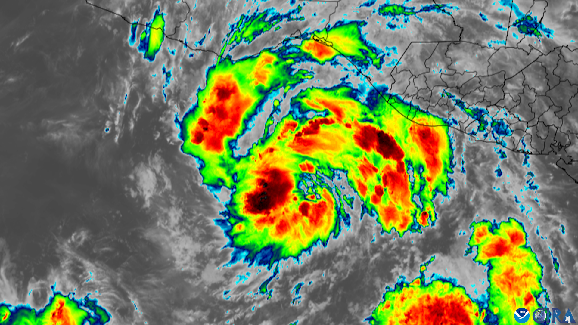 エリックがメキシコに近づくと、旅行者と地元の人々がどのように反応しているか