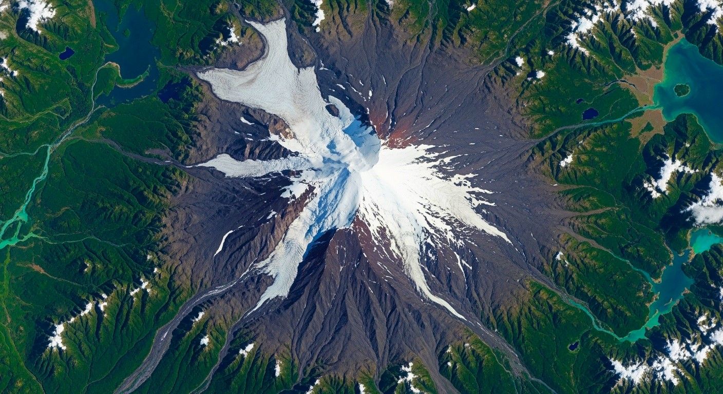 NASAは、米国の火山の衛星画像を「鳴る準備ができている」ことを確認したばかりです