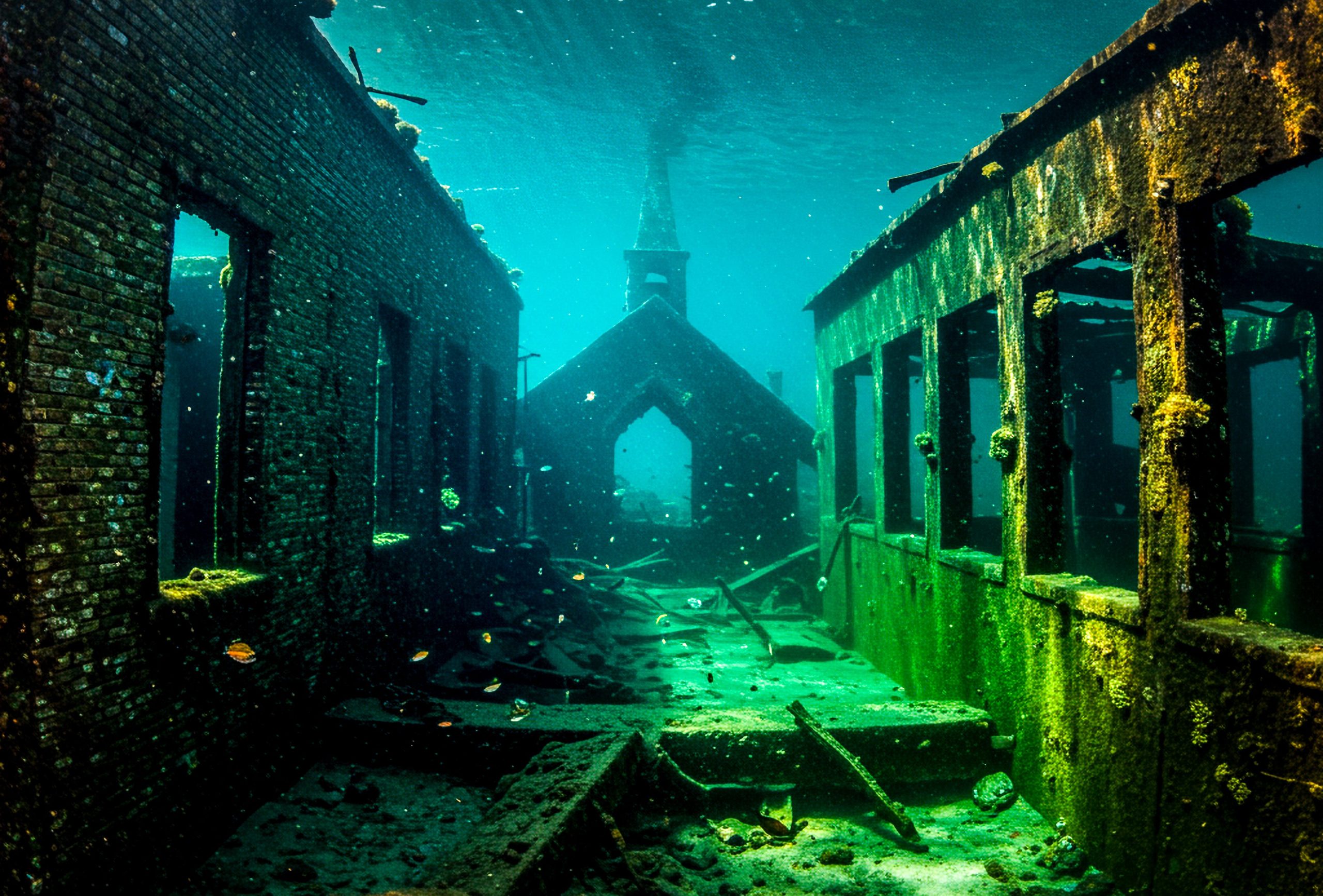 テキサスの「アトランティス」はめったに再出現しませんが、それがするときは壮観です