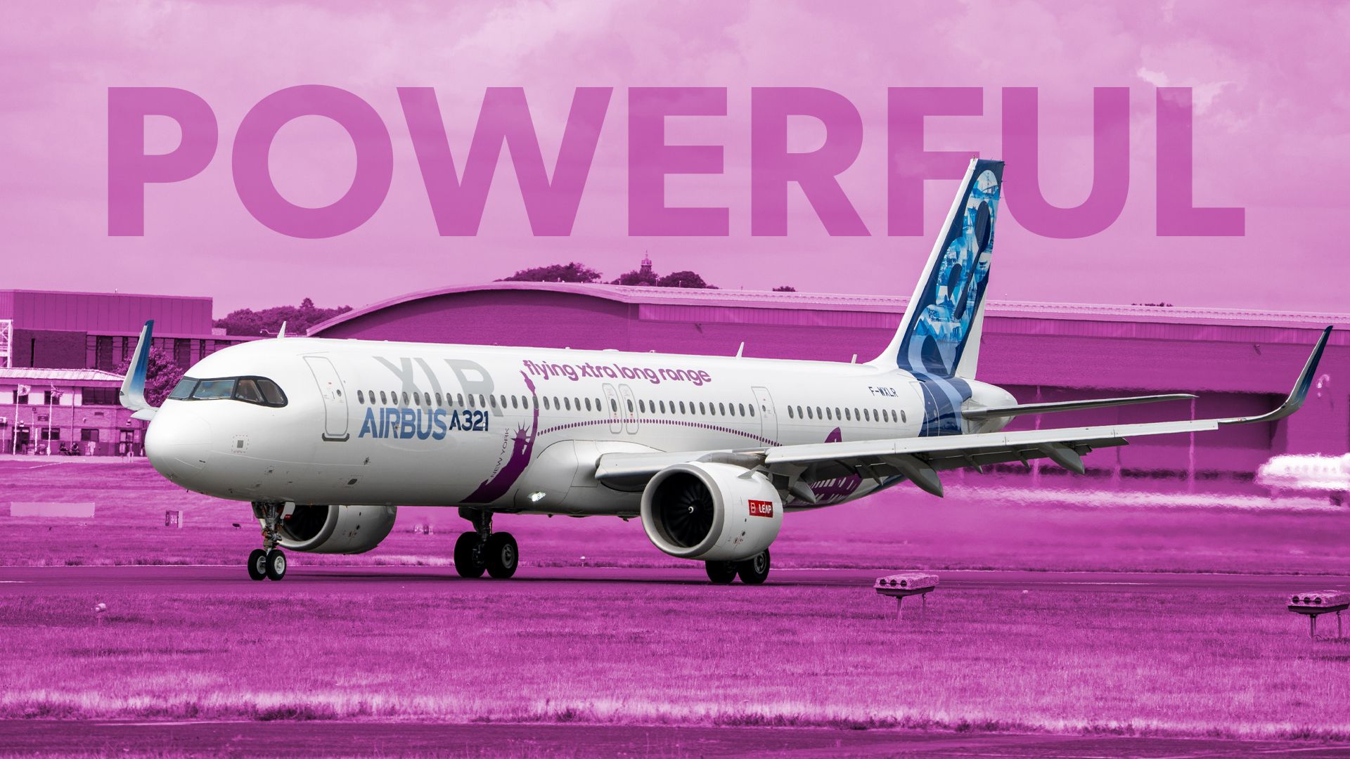 これは、エアバスA321XLRの強力です