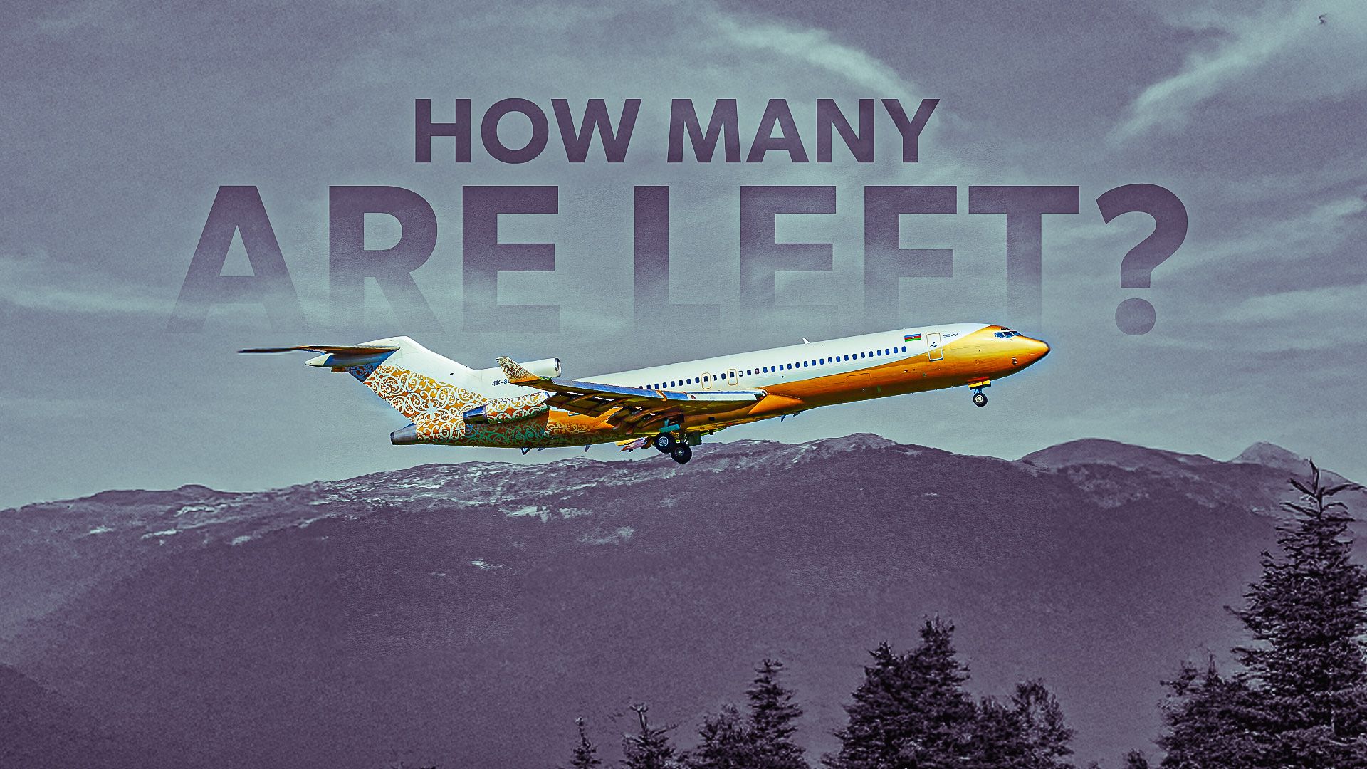 ボーイング727はいくつ残っていますか？