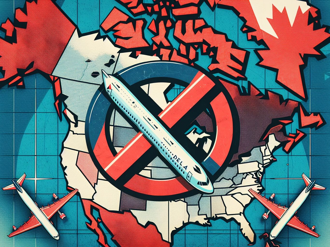 Delta Air Linesは、カナダのボイコットをより多く禁止されたフライトで米国に押し戻しています