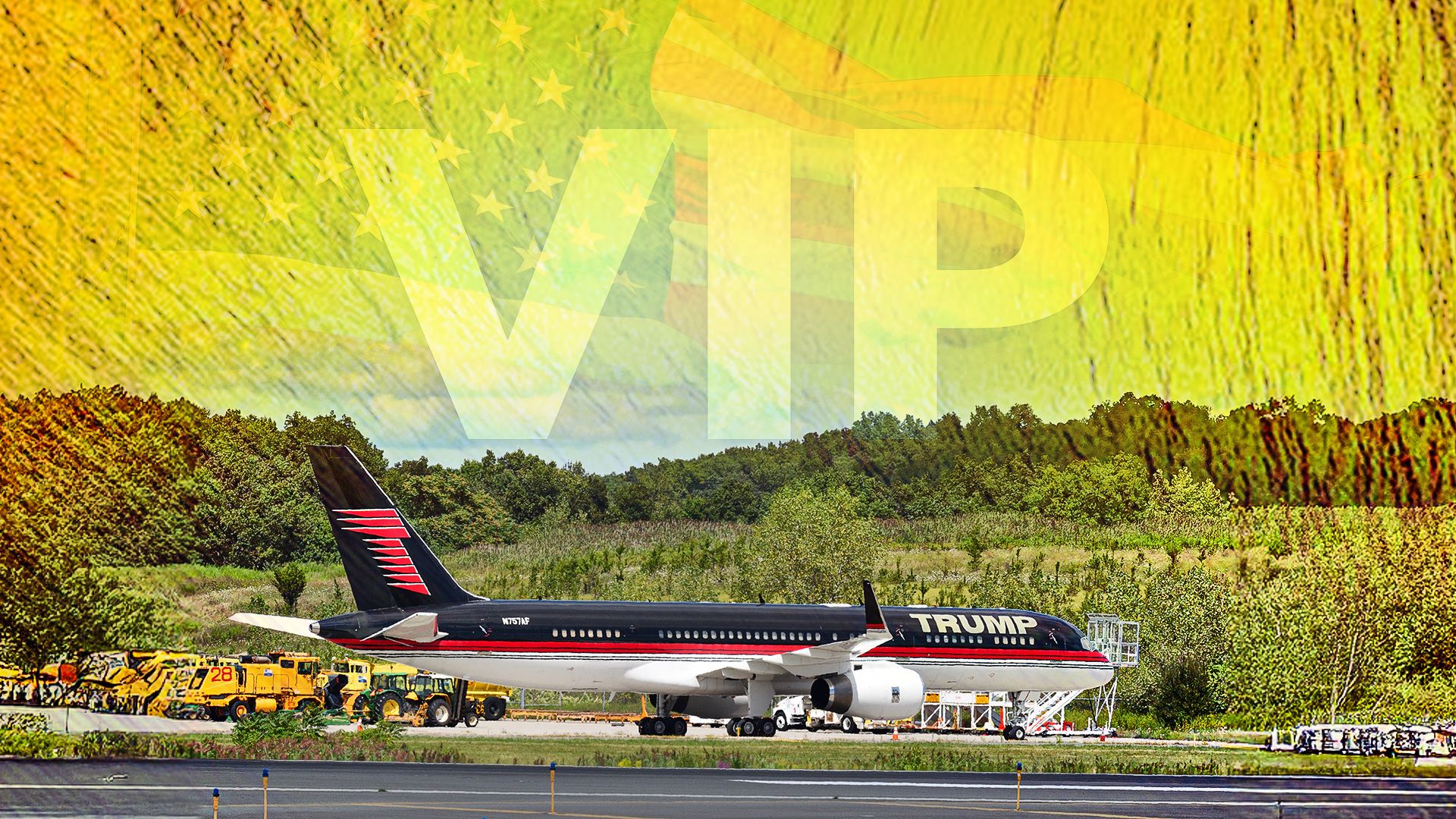 アメリカの最後のボーイング757は大統領にふさわしい