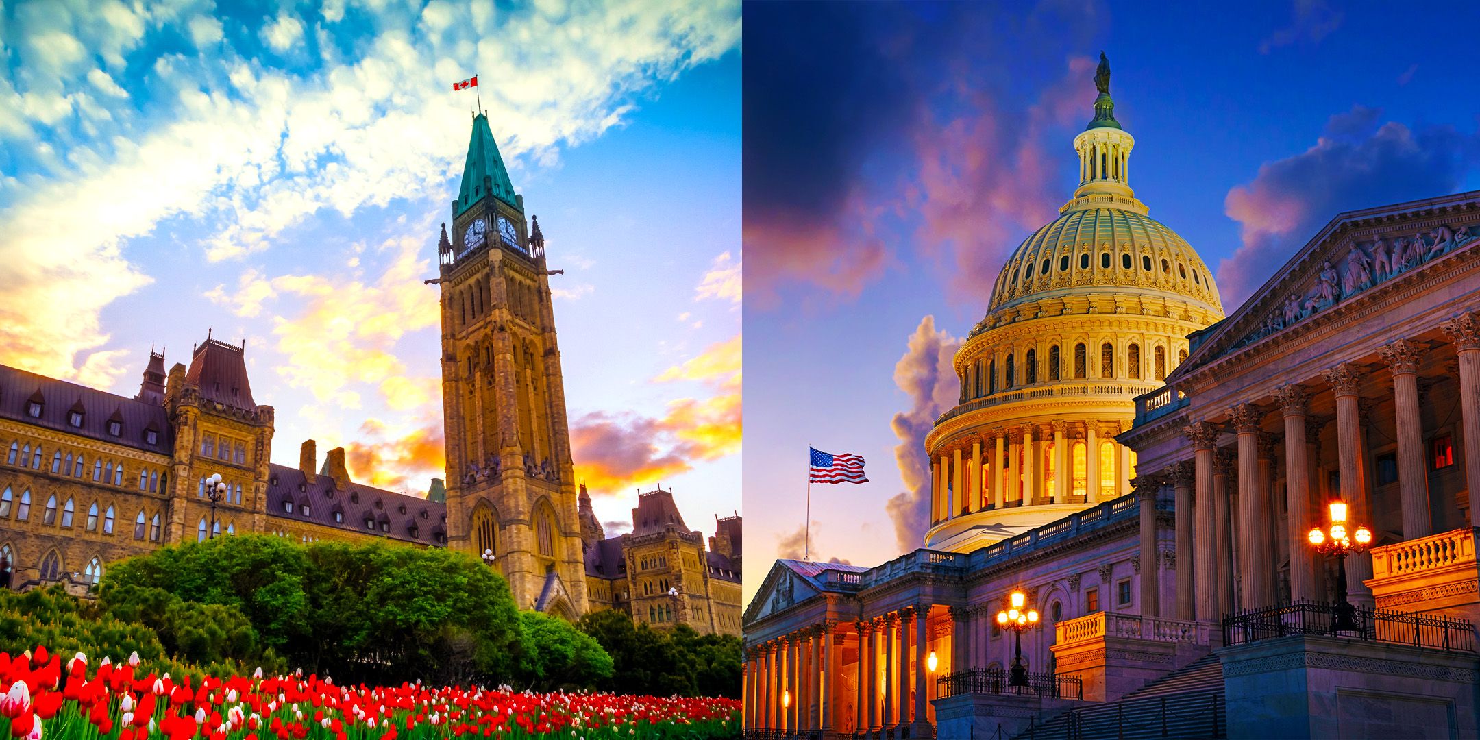 ワシントンDC対。オタワ：最も美しい首都はどれですか？