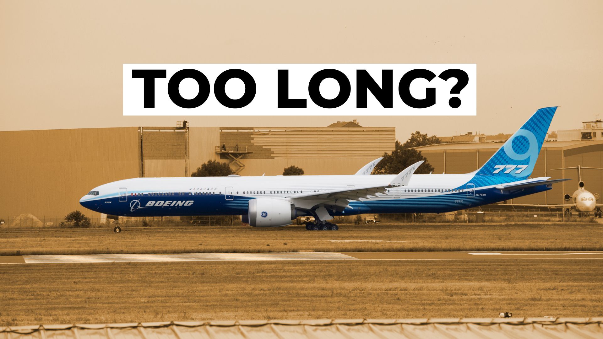 なぜボーイングは折りたたみ式の翼で777xを構築したのですか？