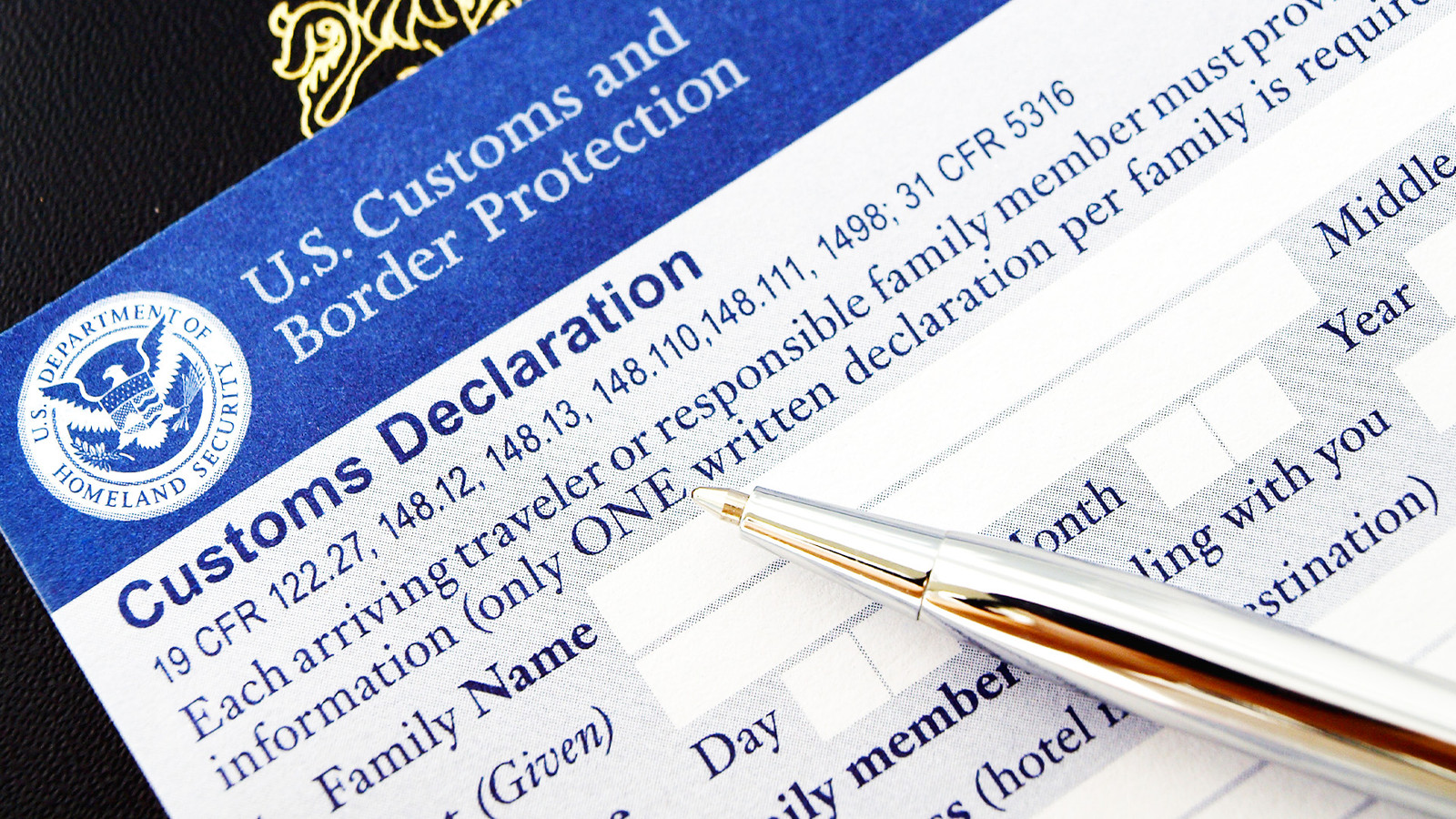 あなたがおそらくあなたが米国の税関を持ち込むことができないと知らなかった3つのこと