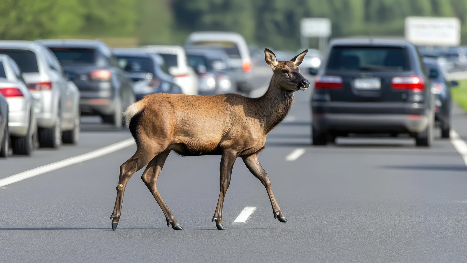 氷河国立公園の訪問者は、まったく理由がないために可能な限り最悪の方法でエラのエルクを捕まえました