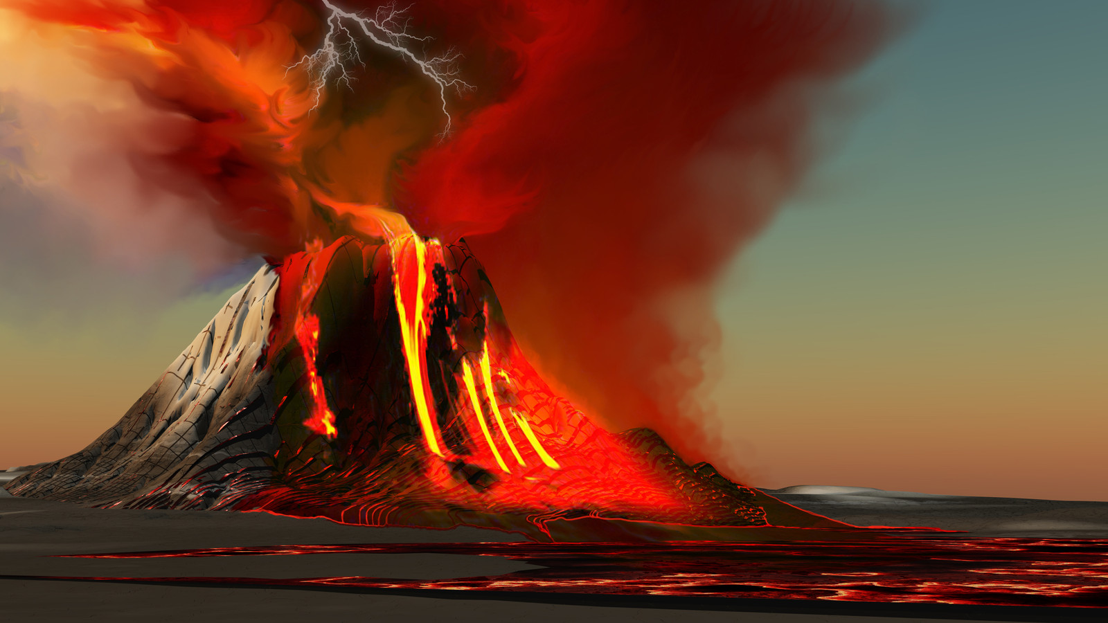 アメリカで最も活発な火山が再び噴火しようとしています