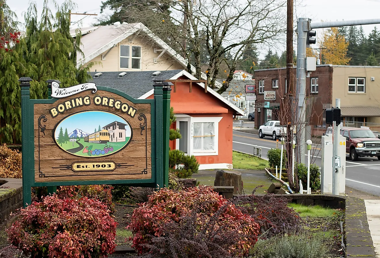 7 villes bizarrement nommées de l'Oregon