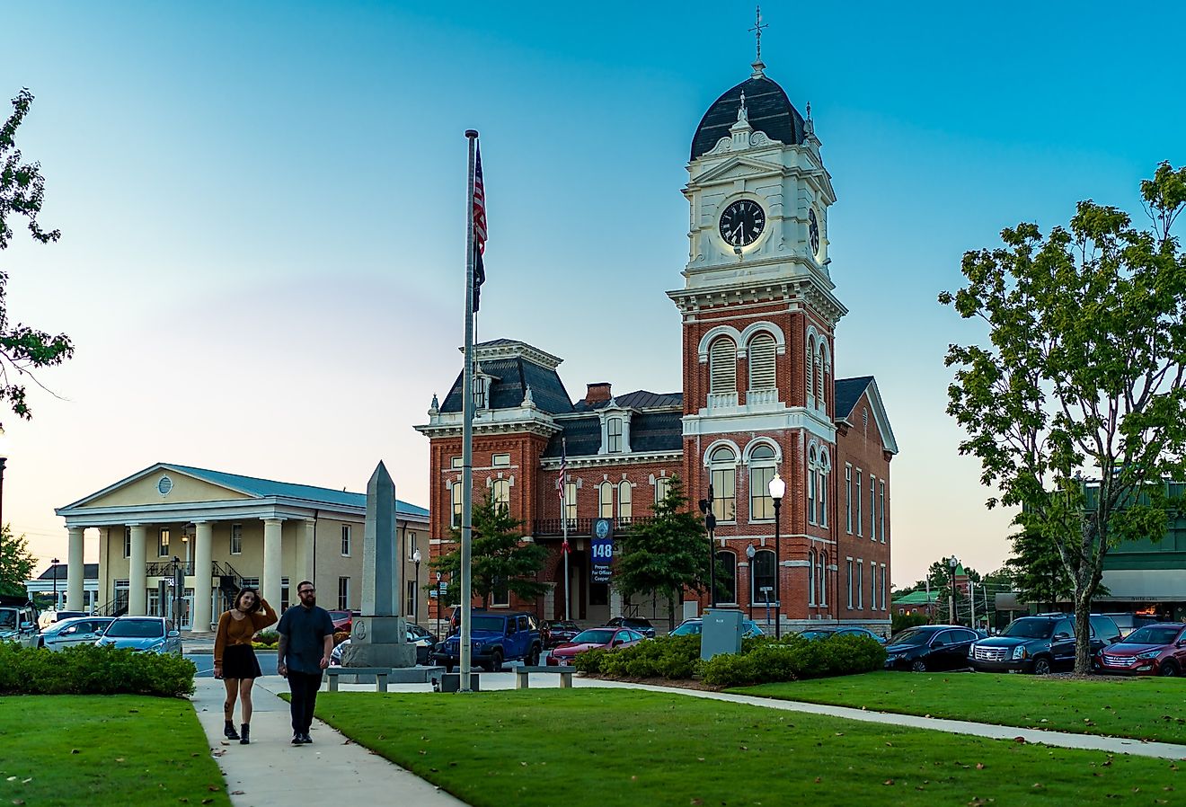 12 villes de Géorgie avec des rues principales inoubliables