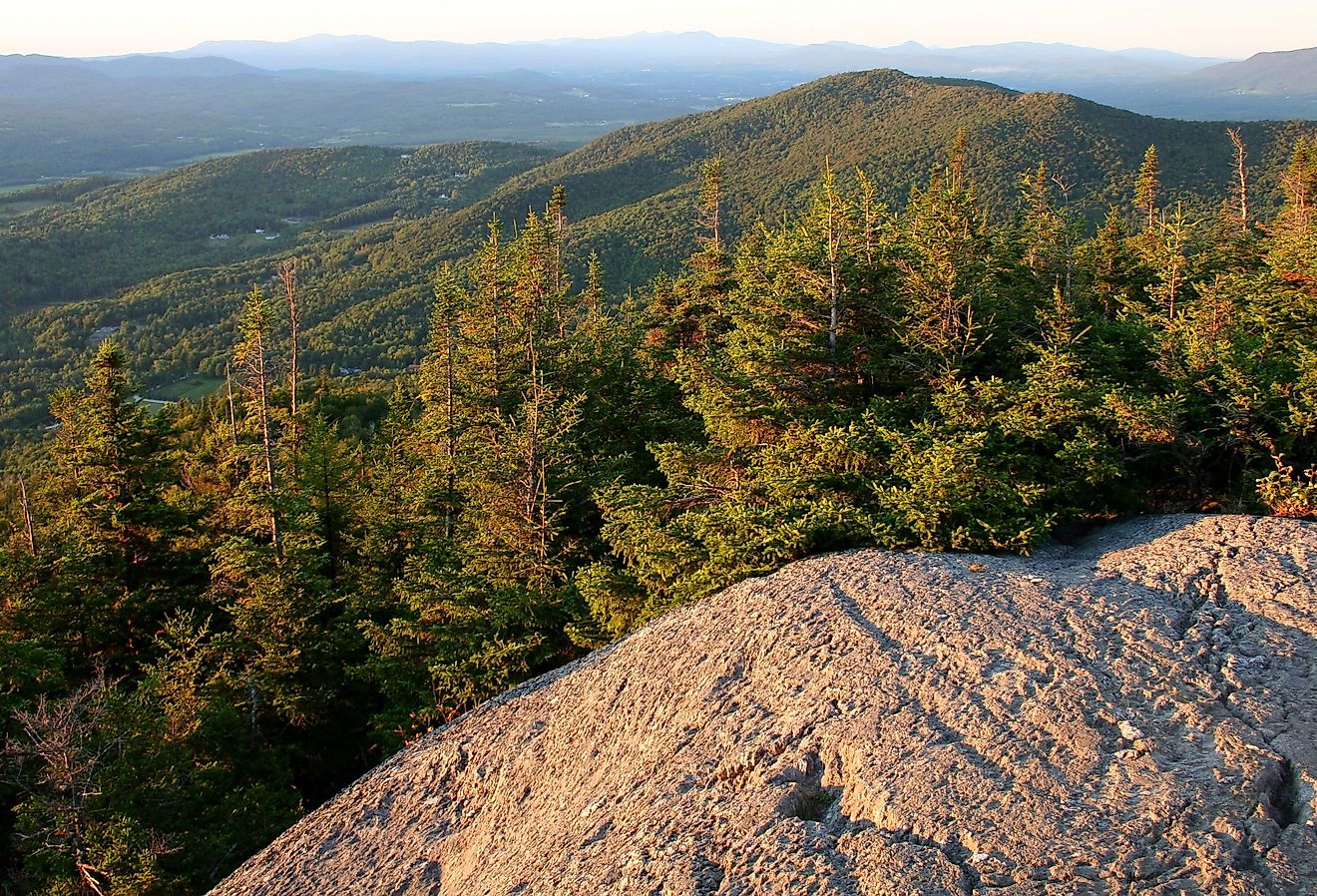 Cette chaîne de montagnes au Vermont rivalise à ceux de la côte ouest