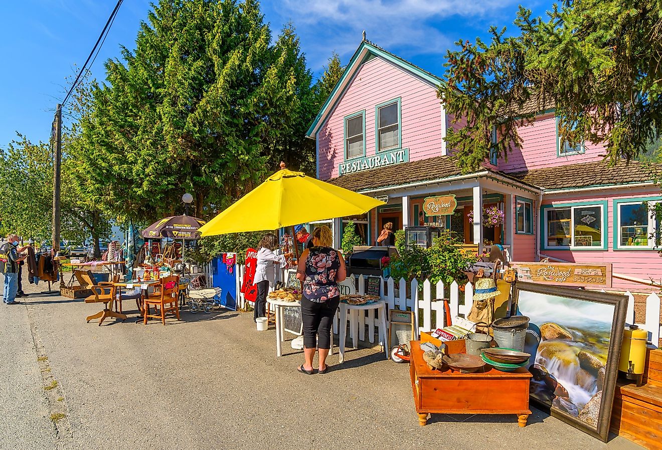 ブリティッシュコロンビア州のほとんどの隣の町
