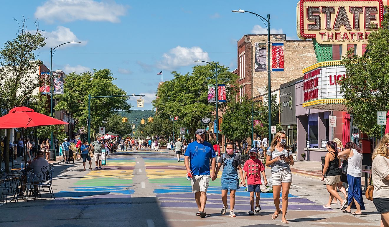 11 villes du Michigan avec des rues principales inoubliables