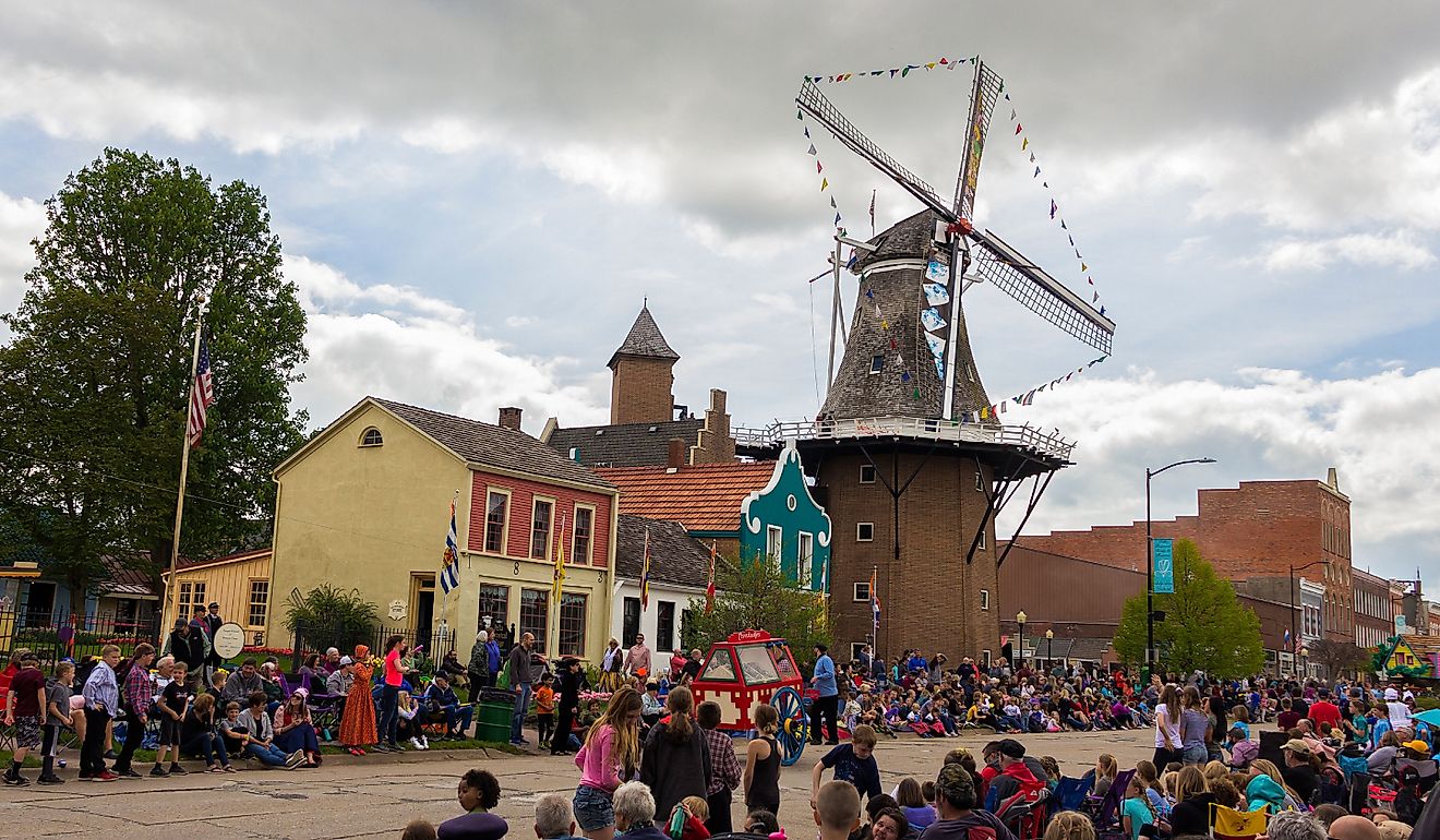 8 villes la plupart excentriques de l'Iowa