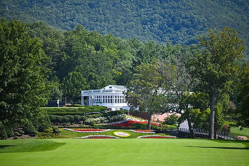 11 meilleurs terrains de golf en Virginie-Occidentale