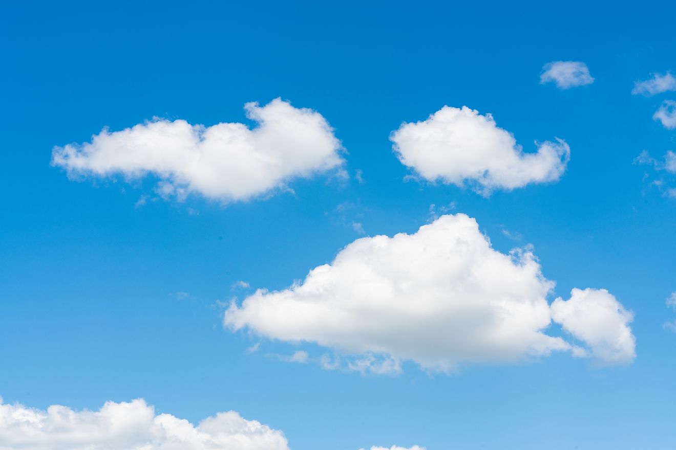 Combien pèse un nuage?