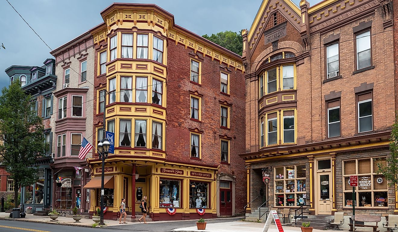 7 villes dans les Poconos qui étaient gelés dans le temps