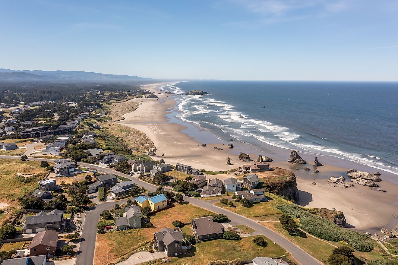 7 villes isolées sur la côte du Pacifique