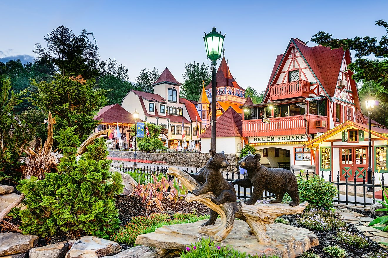 7 villes la plupart excentriques de Géorgie