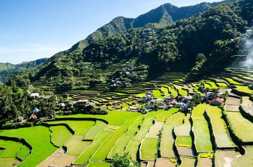 InspirationExploringフィリピンのBanaue Rice Terracesを展開します