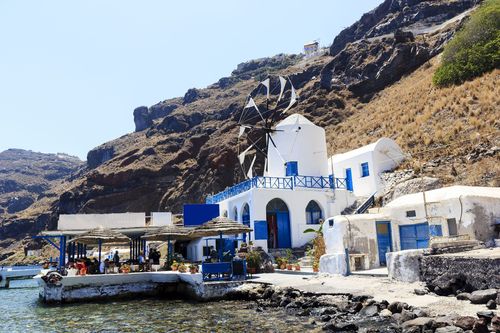 InspirationSantorini 3月の息子：天気と旅行のヒント