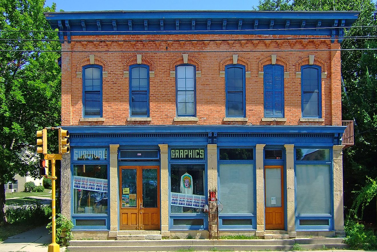 6 magasins généraux anciens du Wisconsin