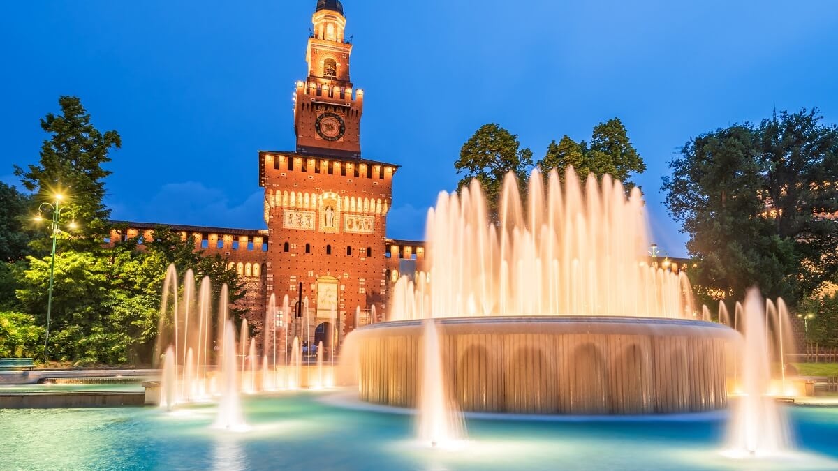 ミラノの観光名所、Sforzesco Castleのハイライト