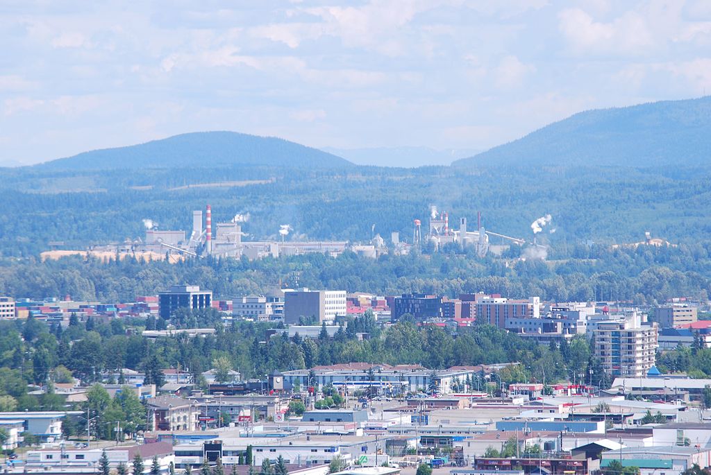 ジョージ王子：ブリティッシュコロンビア州北部のハブ