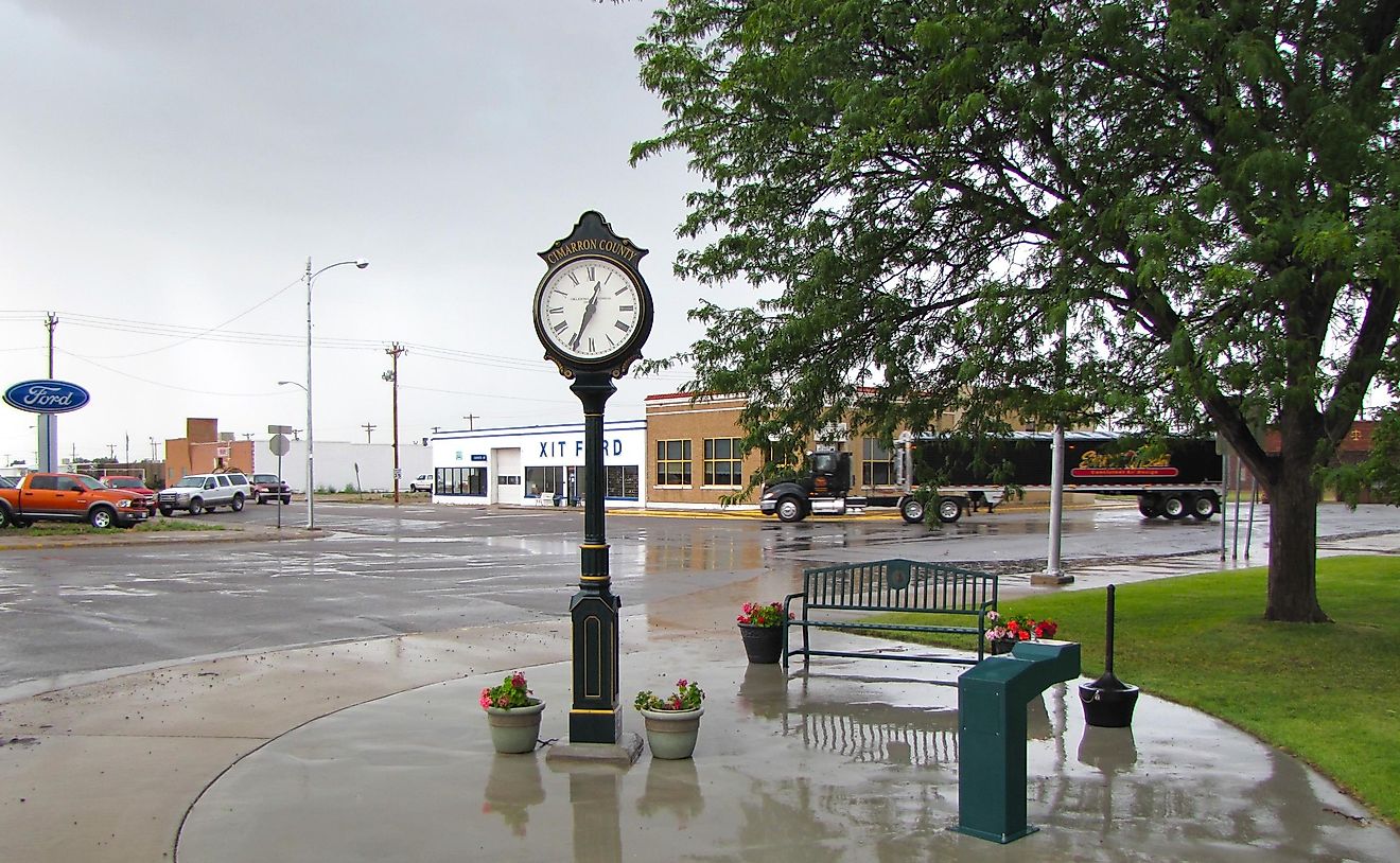 この町がオクラホマにあるとは信じられません