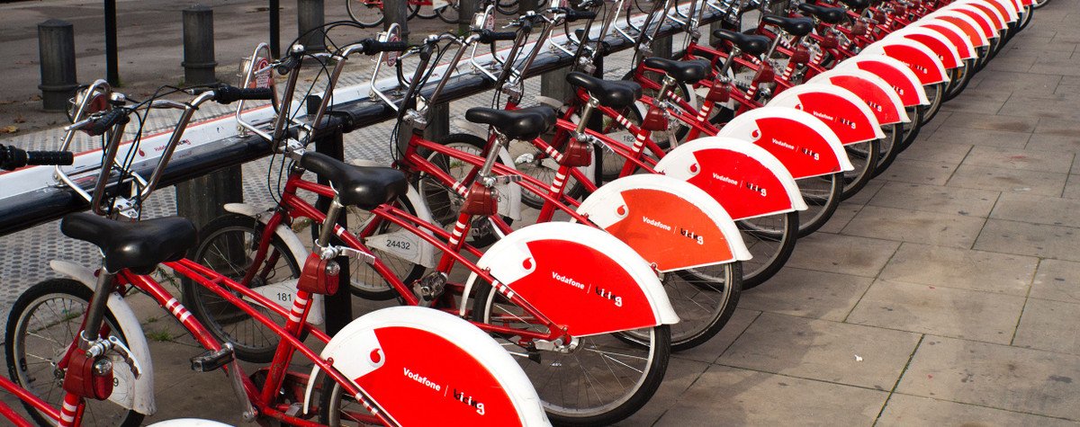 オーストリアのウィーンで自転車を借りる