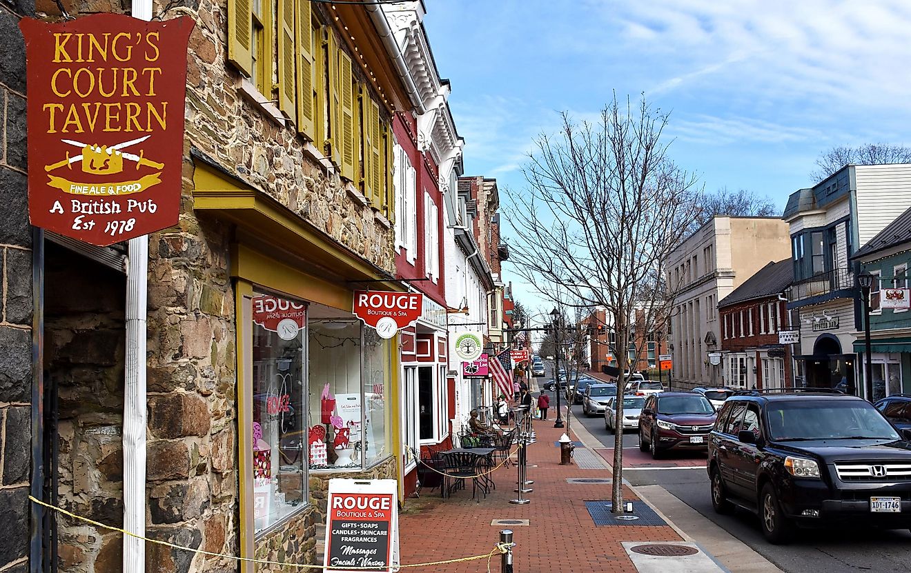 2日間の充電のためのバージニア州の7つの最高の町