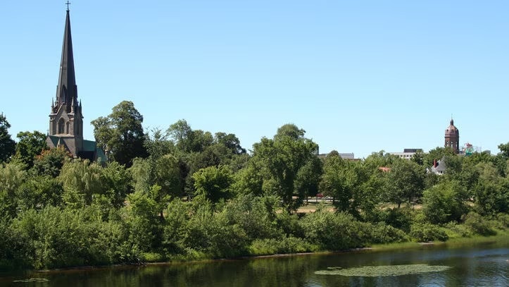 カナダ東部のニューブランズウィック州フレデリクトンにある推奨観光客のアトラクション