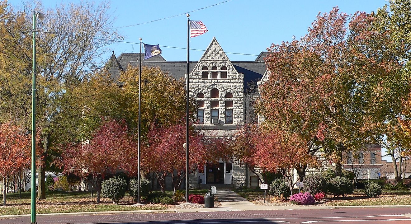 ネブラスカで最も魅力的な町の最も魅力的な広場