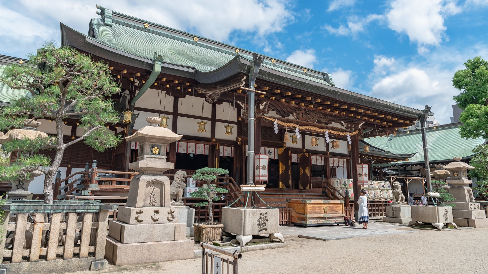 Exorcismのために大阪Tenmanguをご覧ください！人気のゴシュイン（シールスタンプ）を備えたクラシックな人気のパワースポット