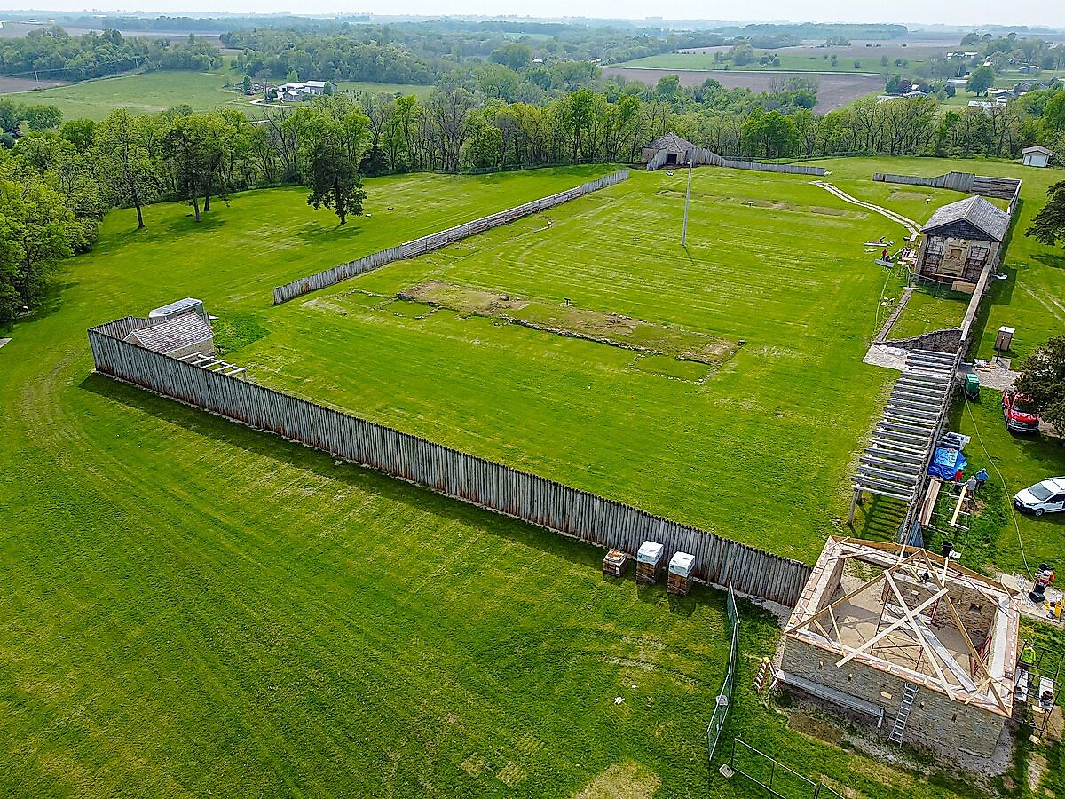 6つのネブラスカ州の歴史的な砦を参照してください