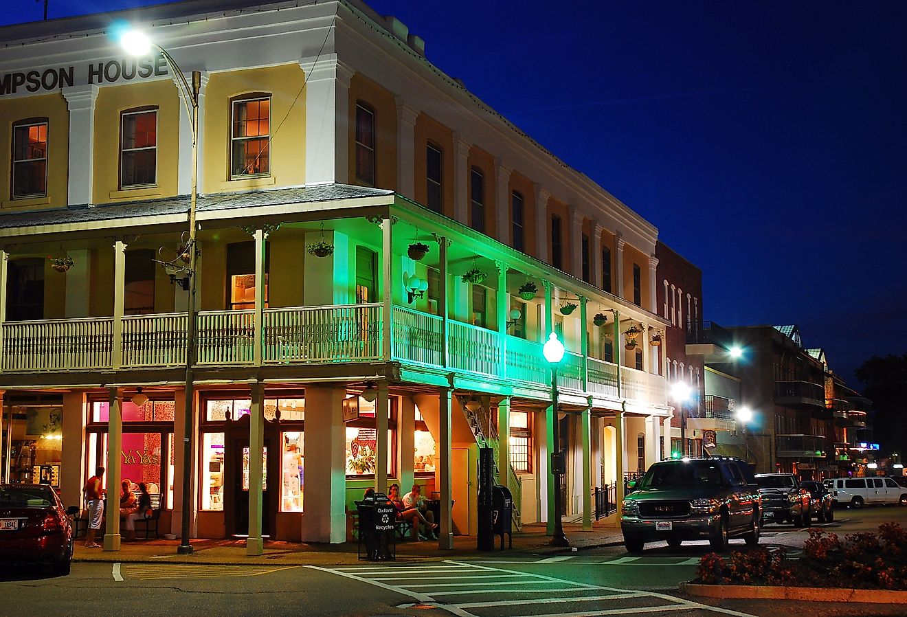 ミシシッピ州の9つの画像に最適なメインストリート