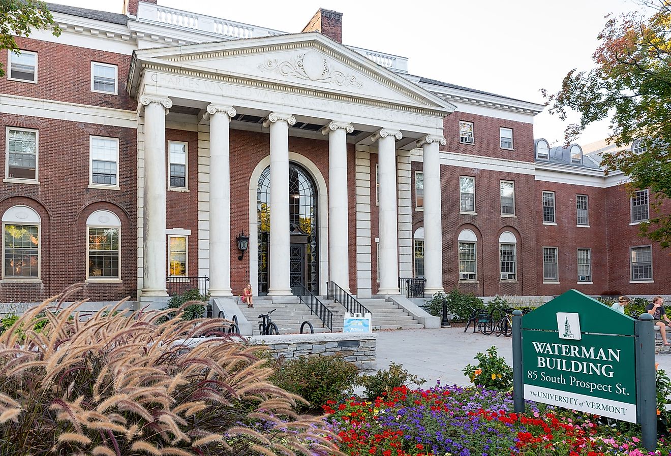 バーモント州で最も美しい大学の町