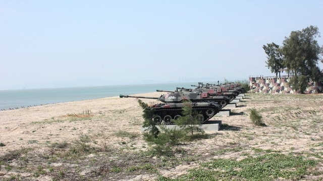 中国本土を見下ろす台湾のキンメンの避けられない推奨観光スポット！