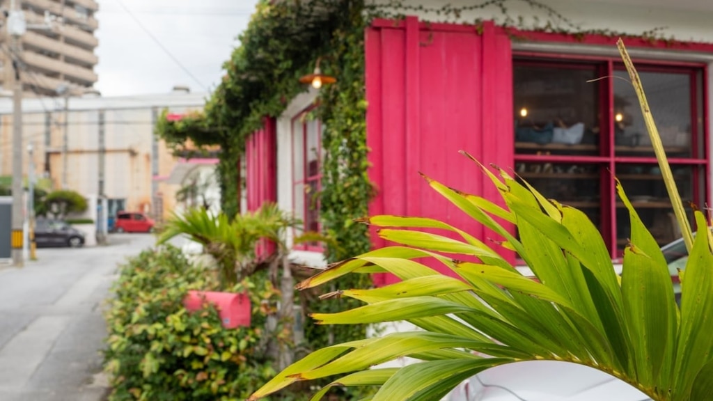 [ウラソー、沖縄]ミナトガワ外国人の住宅エリアは、エキゾチックな魅力に満ちた観光スポットです！