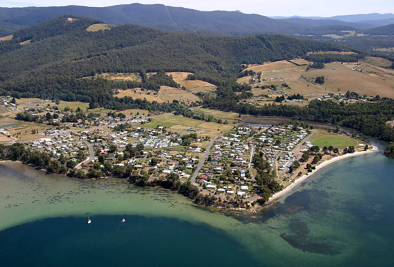 タスマニアの奇妙な名前の町