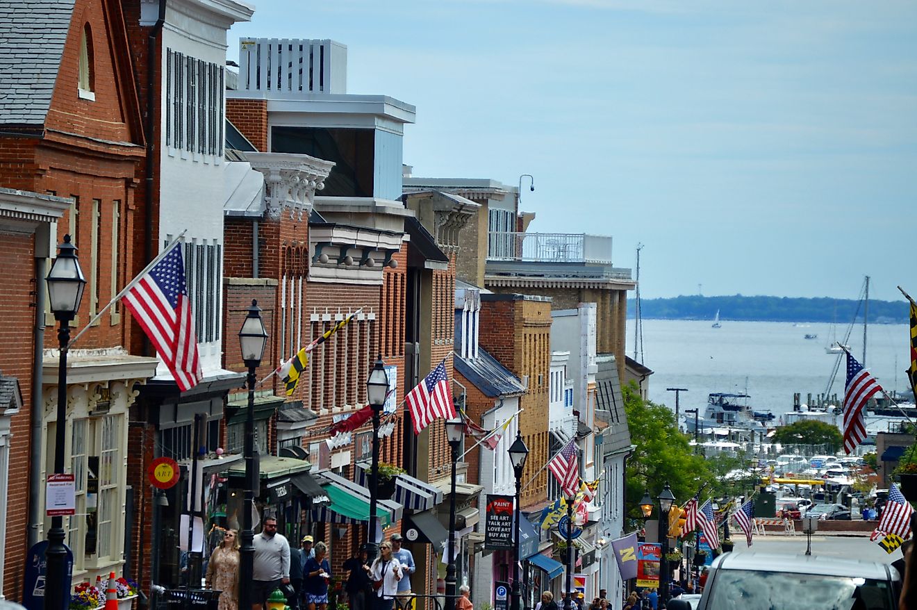 メリーランド州の 6 つの目立つメインストリート