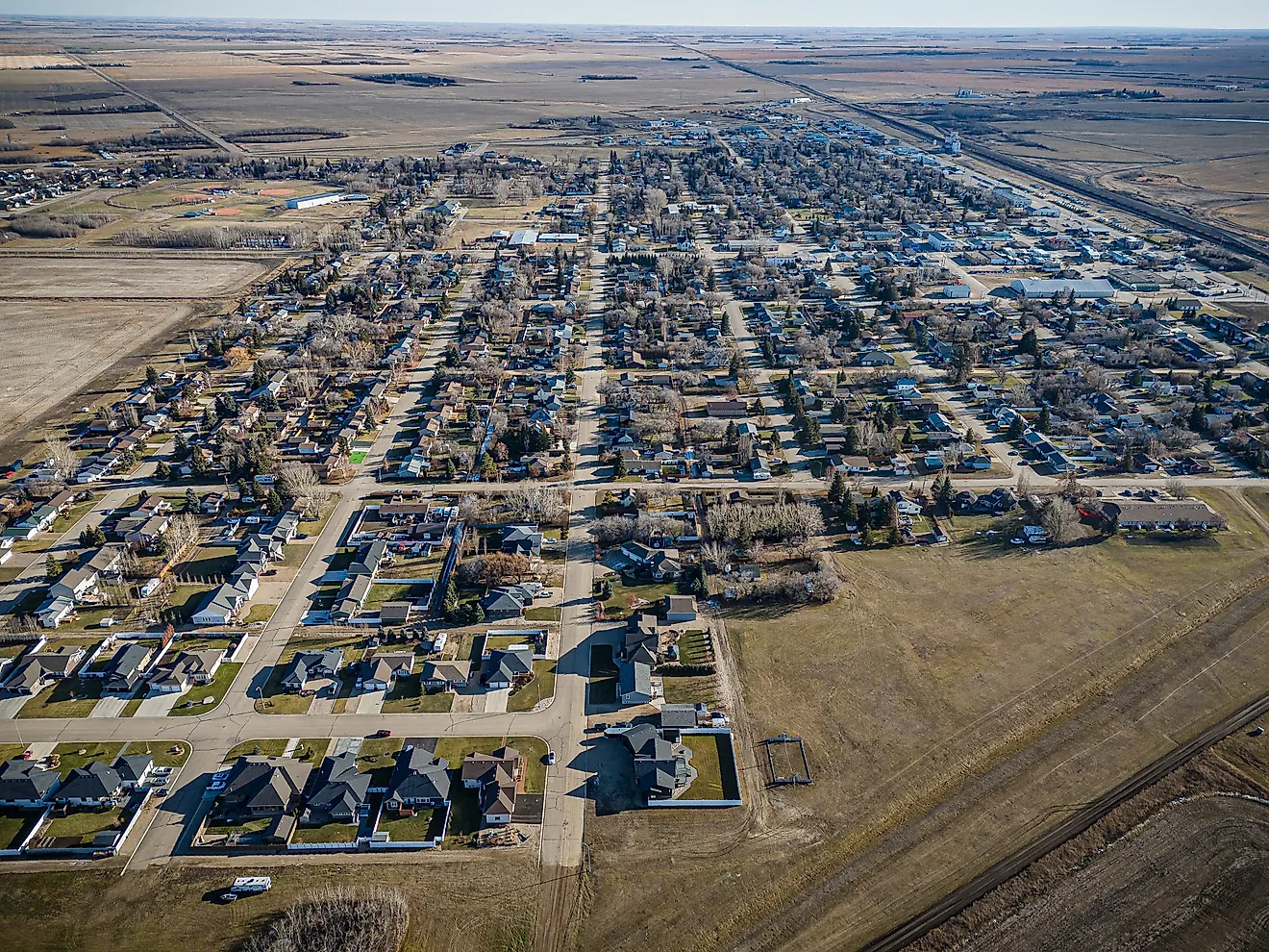 大草原にある 6 つのおとぎ話のような小さな町