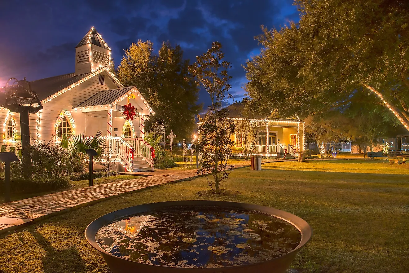 冬の休暇に最適なルイジアナ州の町 6